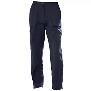 Spodnie damskie - Regatta Damskie nowe damskie spodnie sportowe odzież robocza, niebieskie (granatowe), NA (rozmiar producenta: 10) - grafika 1