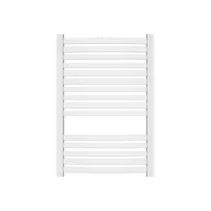 Grzejniki łazienkowe - Grzejnik biały 540 x 800 + duoplex biały + maskownica biała - miniaturka - grafika 1