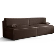 Sofy i kanapy - Brązowa rozkładana sofa L3-Z21 - miniaturka - grafika 1