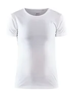 Koszulki sportowe damskie - Koszulka damska Craft Core Dry White M - miniaturka - grafika 1