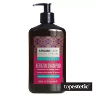 Szampony do włosów - Arganicare Arganicare Keratin Shampoo Szampon do włosów z keratyna 400 ml - miniaturka - grafika 1