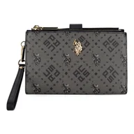 Portfele - U.S. POLO ASSN. BIUXT6224WVP Czarny - miniaturka - grafika 1