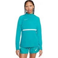 Bluzy sportowe damskie - Bluza sportowa damska Nike NK Df Academy 21 Drill Top - miniaturka - grafika 1