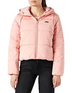 Vans Damska kurtka Wm Short Puffer 2, Coral Cloud, S, Chmura koralowa, S - Kurtki damskie - miniaturka - grafika 1