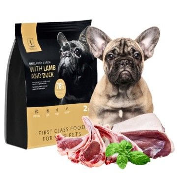 1DOG PUPPY SMALL 2KG LUMB DUCK JAGNIĘCINA KACZKA BEZ ZBÓŻ