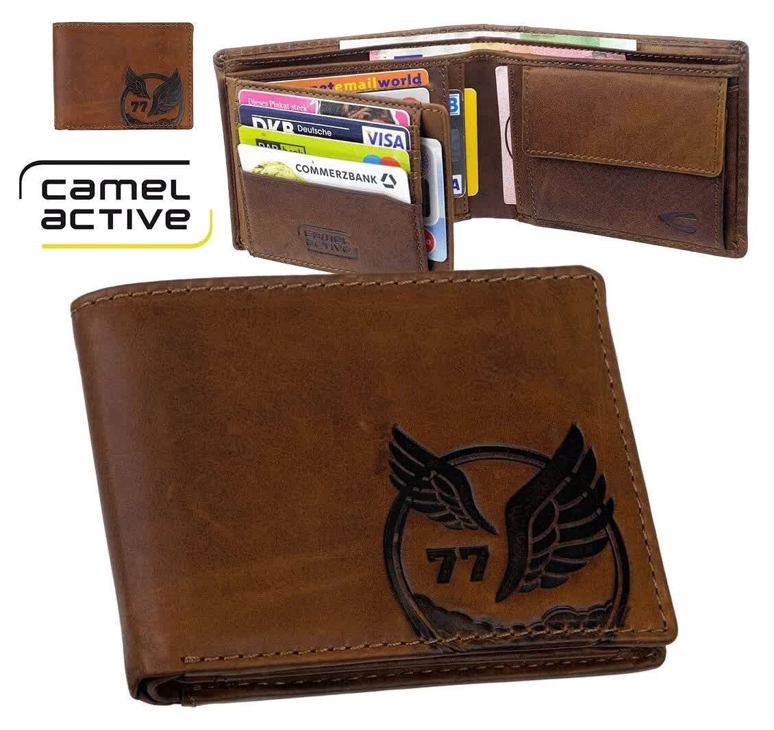 Camel Active Nepal 280-702-29 skórzany portfel męski RFID brązowy