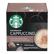 Kawa w kapsułkach i saszetkach - Kawa w kapsułkach do NESCAFÉ® Dolce Gusto® Starbucks Cappuccino, 6 + 6 szt. - miniaturka - grafika 1