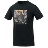 Odzież taktyczna i umundurowanie - T-Shirt Direct Action DA Skeleton - Bawełna - Czarny - miniaturka - grafika 1
