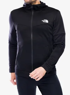 Bluza z kapturem The North Face Ma Full Zip Fleece - tnf black - Bluzy sportowe męskie - miniaturka - grafika 1