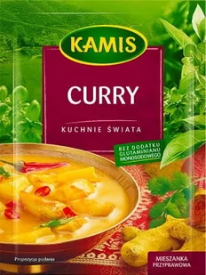 KAMIS Curry 20g 5900084235136 - Przyprawy i zioła sypkie - miniaturka - grafika 1