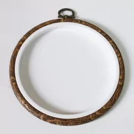Pasmanteria - Haft krzyżykowy - Ramkotamborek okrągły śr. 15,5 cm - miniaturka - grafika 1