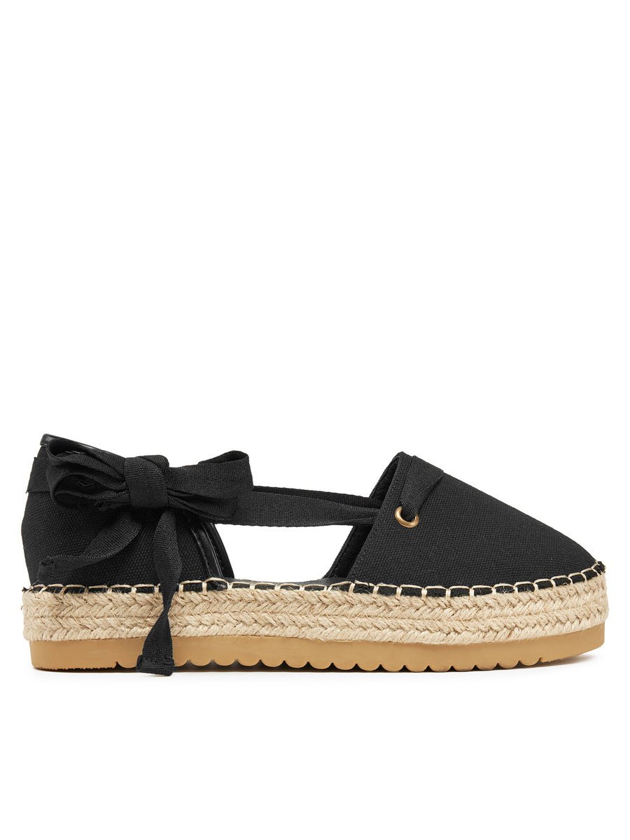 Deezee Espadryle Damskie Czarny ZYLS093
