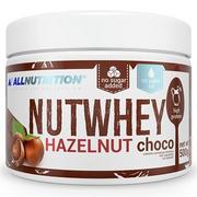 Batony proteinowe - ALLNUTRITION ALLNUTRITION Nutwhey Hazelnut Choco 500g - miniaturka - grafika 1