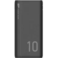 Powerbanki - Silicon Power Powerbank GP15 10000mAh 2xUSB A, 1x mUSB + 1x USB C, czarny SP10KMAPBKGP150K - miniaturka - grafika 1