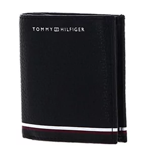 Tommy Hilfiger Męskie portfele Th Central Trifold, Czarny - Portfele - miniaturka - grafika 1