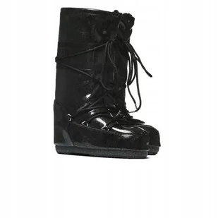 Śniegowce MOON BOOT ICON GLITTER BLACK 80D1402850N001 42-44 - Śniegowce damskie - miniaturka - grafika 1
