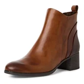 Kozaki damskie - Marco Tozzi Damskie 2-25348-43 modne kozaki, Cognac Comb, 36 EU, Cognac Comb, 36 EU - miniaturka - grafika 1