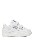 Buty dla dziewczynek - Reebok Sneakersy EO-CLUB C 2V 2.0 100075007 Biały - miniaturka - grafika 1