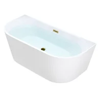 Wanny - Wanna wolnostojąca przyścienna złote wykończenie 140 cm Lena Hydrosan - miniaturka - grafika 1