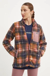 Columbia bluza sportowa West Bend Print kolor szary wzorzysta 2085851 - Bluzy damskie - miniaturka - grafika 1