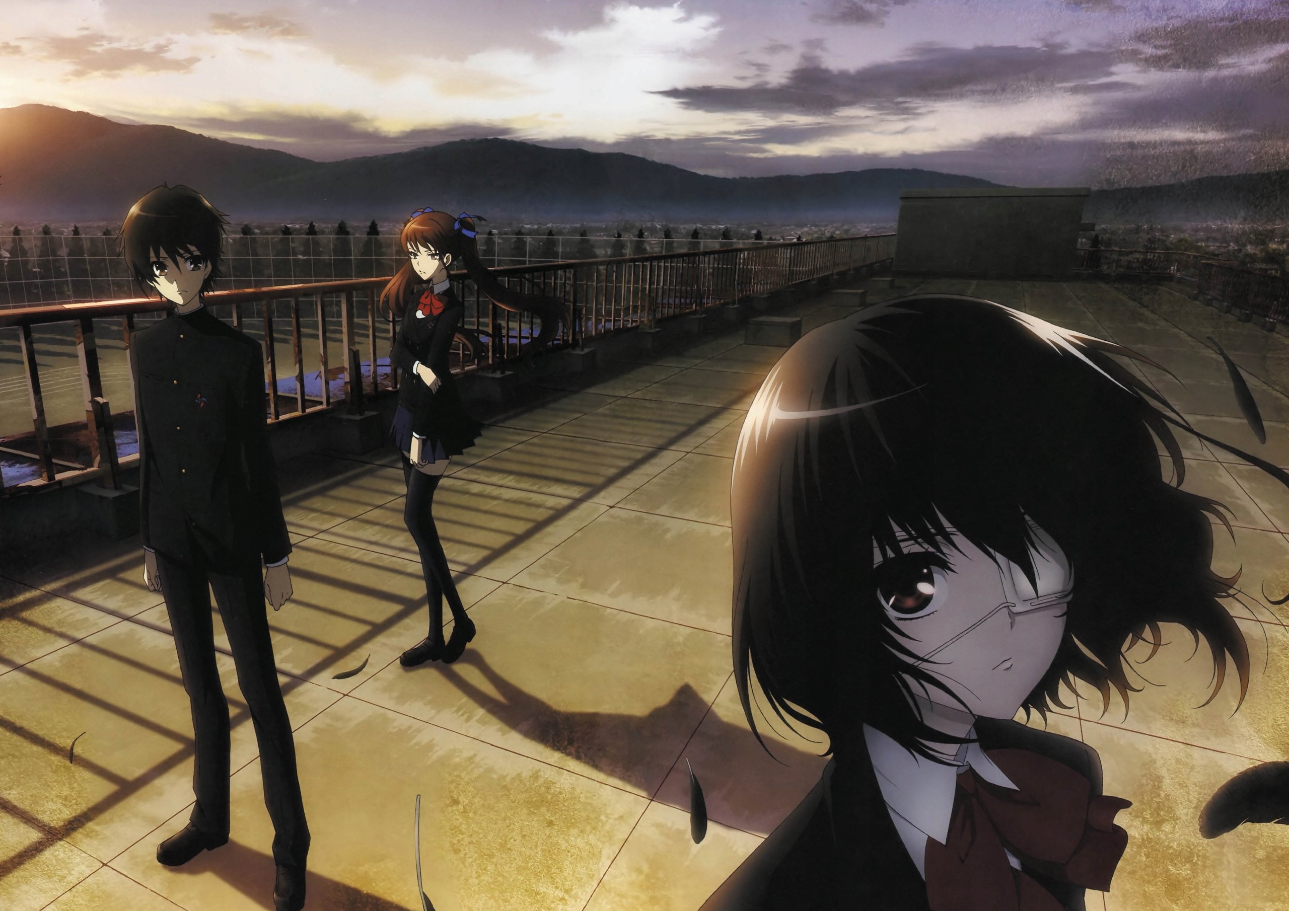 Plakat A3 anime manga Another