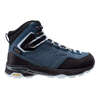 Buty trekkingowe damskie - Buty Elbrus Galbert Mid Ag Gr C W 92800555483 niebieskie - grafika 1