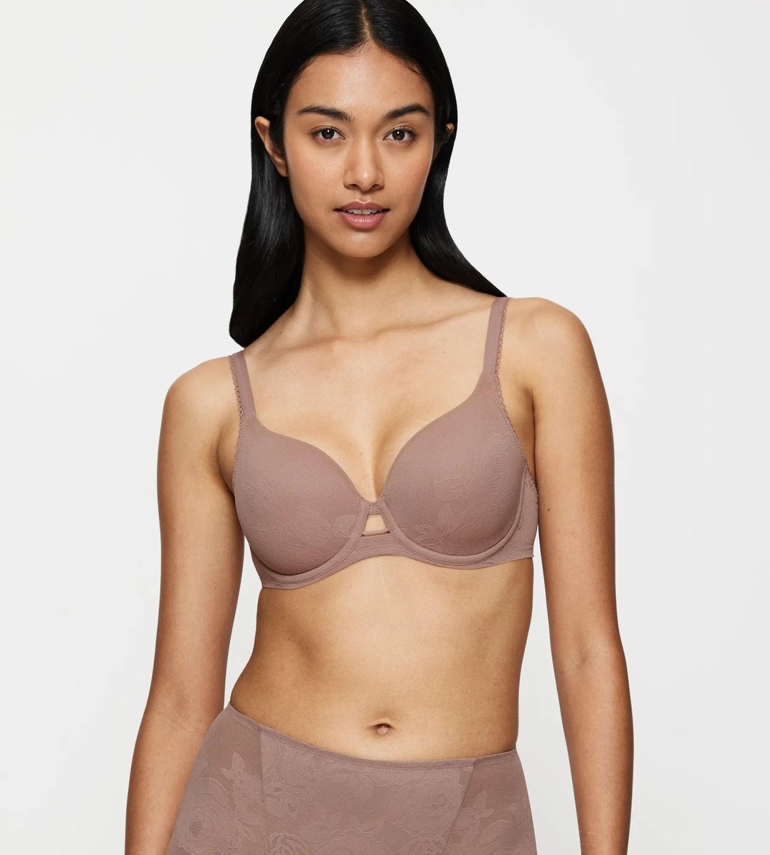 Biustonosz Triumph Wild Rose Sensation WP usztywniany z fiszbinami 90E