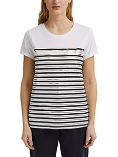ESPRIT Collection T-shirt damski - Koszulki i topy damskie - miniaturka - grafika 1