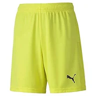 Spodnie i spodenki dla chłopców - Puma Teamgoal 23 Knit szorty dziecięce, uniseks żółty Fluo Yellow Black 128 704263 - miniaturka - grafika 1