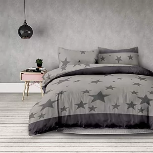 AmeliaHome DecoKing  Pościel Mikrofibra - Basic - Stardust 200x220 + 50x75*2 cm - Pościel - miniaturka - grafika 1