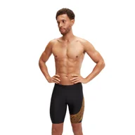 Kąpielówki męskie - Kąpielówki spodenki męskie do pływania na basen Speedo Medley Logo Jammer AM - miniaturka - grafika 1