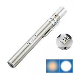 Latarka Diagnostyczna Laryngologiczna Led Usb - Latarki - miniaturka - grafika 1