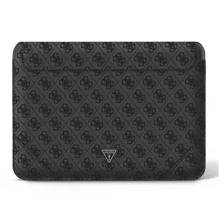 Guess Sleeve GUCS14P4TK 13/14" czarny/black 4G Uptown Triangle logo GUE001829-0 - Torby na laptopy - miniaturka - grafika 2