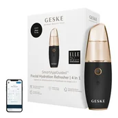 Pozostałe urządzenia kosmetyczne - Geske, Nawliżacz do twarzy 4w1 z aplikacją, szary - miniaturka - grafika 1