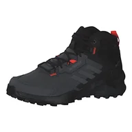 Buty trekkingowe męskie - adidas Męskie półbuty trekkingowe Terrex Ax4 Mid GTX, Gricin Gricua Rojsol, 42 EU - miniaturka - grafika 1
