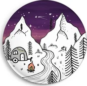 Magnesy - Magnes Kemping nocą - miniaturka - grafika 1