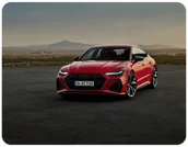 Podkładki pod mysz - PODKŁADKA POD MYSZKĘ AUDI Z IMIENIEM 23x19CM DO LAPTOPA - miniaturka - grafika 1