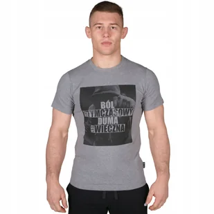 Beltor Koszulka Męska Ból Jest Tymczasowy T-shirt Sportowy XXL Bawełna - Koszulki męskie - miniaturka - grafika 1