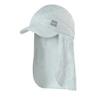 Czapki i chusty sportowe męskie - BUFF Czapka do biegania SAHARA PACK CAP tiho light grey - miniaturka - grafika 1