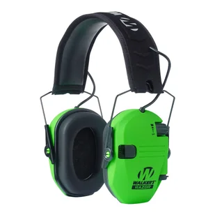 Walker's - Aktywne ochronniki słuchu Razor Slim - Hi Viz Green - GWP-RSEM-HVG - Ochronniki słuchu - miniaturka - grafika 1