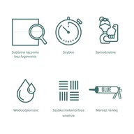 Panele ścienne i boazeria - Vox Panele ścienne SPC winylowe Industry 120x265 cm - miniaturka - grafika 1