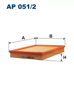 Filtr powietrza Filtron AP 051/2 - Chemia warsztatowa - miniaturka - grafika 1