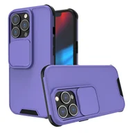 Etui i futerały do telefonów - König Design Etui kompatybilne z Apple iPhone 13 Plastikowe, miękkie etui na telefon komórkowy - Fioletowe etui na telefon komórkowy - miniaturka - grafika 1