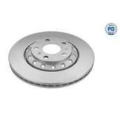 Tarcze hamulcowe - Tarcza hamulcowa MEYLE 115 523 0033/PD - miniaturka - grafika 1