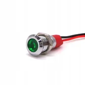 Żarówki samochodowe - Kontrolka lampka kontrolna Led 12V kolor Zielony - miniaturka - grafika 1