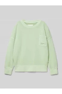 Bluza o kroju oversized z czystej bawełny - Tom Tailor - Bluzy damskie - miniaturka - grafika 1