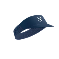 Czapki i chusty sportowe damskie - COMPRESSPORT Daszek biegowy PRO RACING VISOR indigo - miniaturka - grafika 1