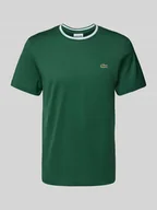Koszulki męskie - T-shirt z detalem z logo - miniaturka - grafika 1