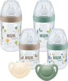 NUK NUK Starter Set for Nature Perfect aus nachhaltigem Material - Butelki dla niemowląt - miniaturka - grafika 1