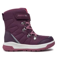 Buty dla dziewczynek - Śniegowce Reima Quicker 5400025A Fioletowy - miniaturka - grafika 1